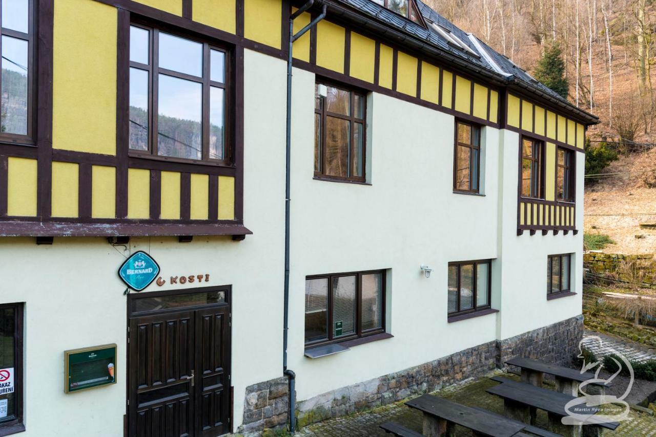 U Kosti - Bohemian Switzerland Appartement Decin Buitenkant foto